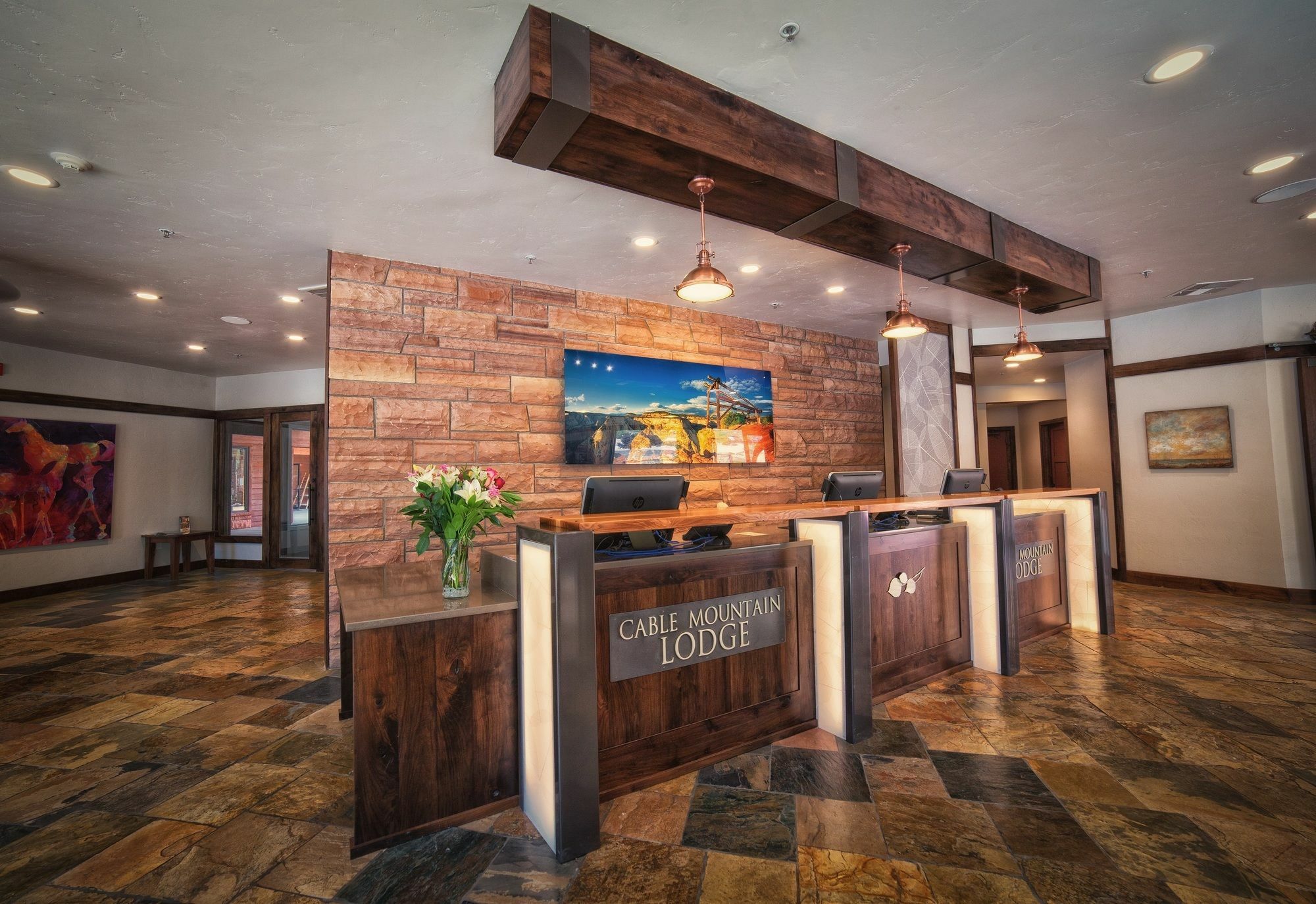 Cable Mountain Lodge Springdale Exteriér fotografie